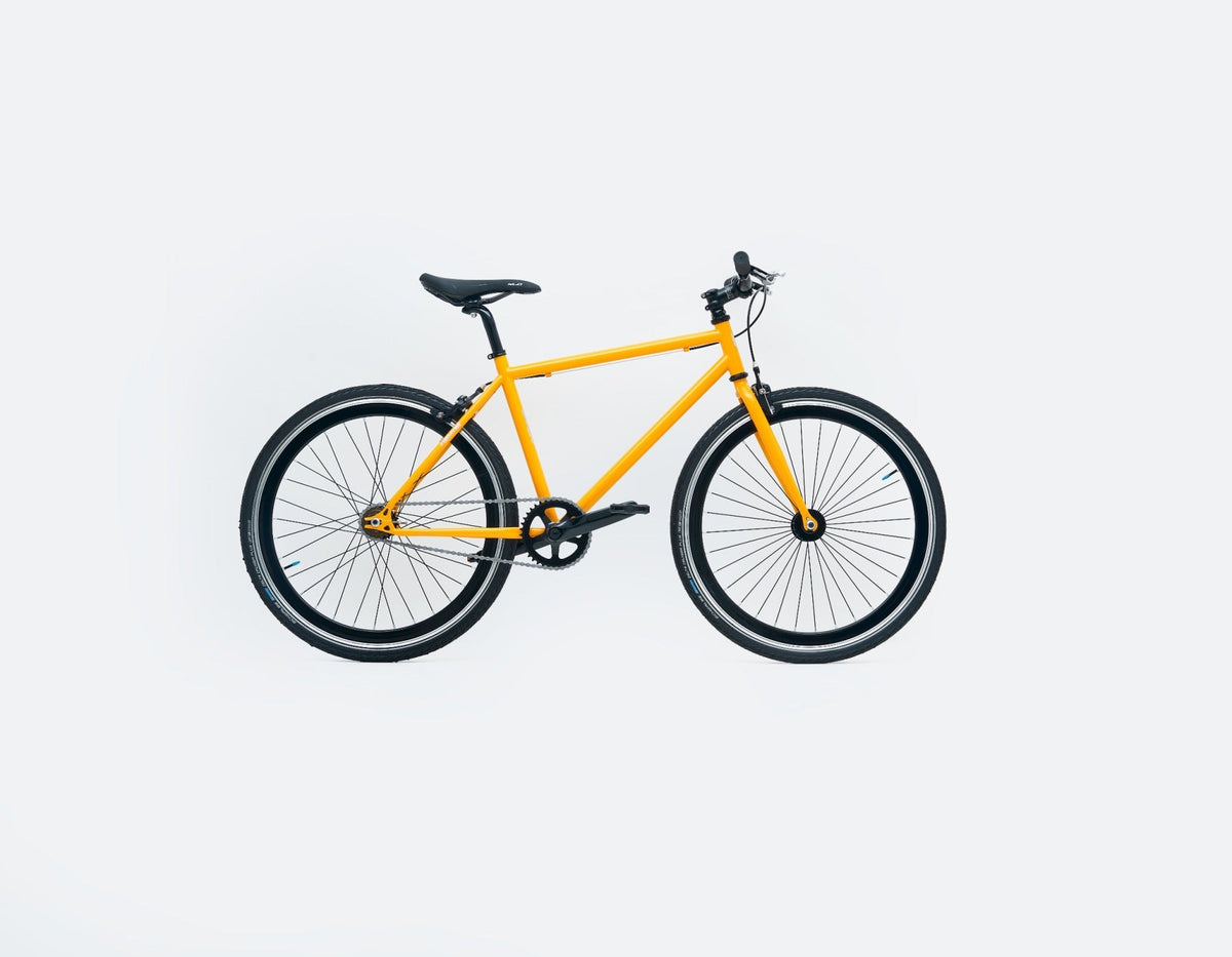 Gelbes TYPE Bike Kinderfahrrad