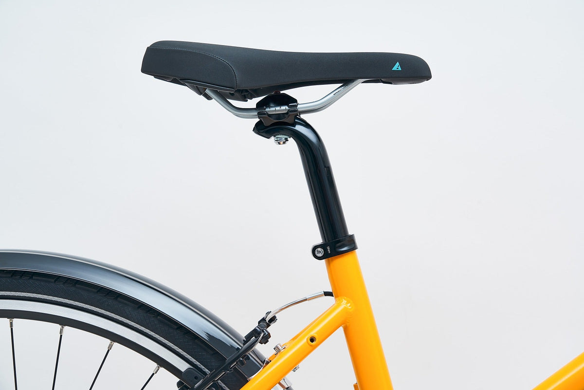 Sattel und Rahmen eines TYPE Bike Fahrrads