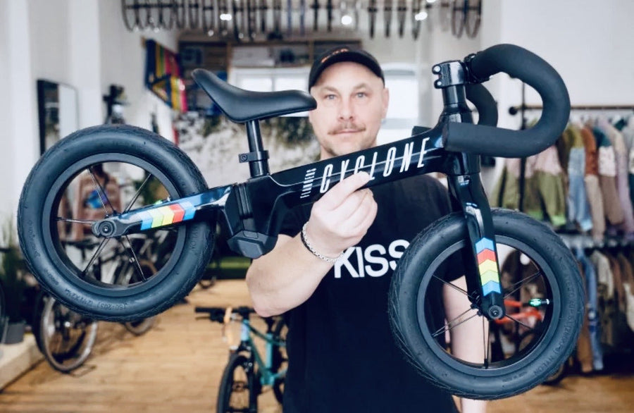 Michael im TYPE Bike Showroom